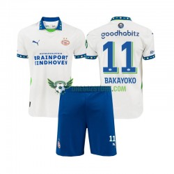 PSV Eindhoven Johan Bakayoko 11 Alternativní Dres 2024-2025 Krátký rukáv Děti Fotbalové Dresy