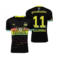 PSV Eindhoven Johan Bakayoko 11 Alternativní Dres 2024-2025 Krátký rukáv Muže Fotbalové Dresy