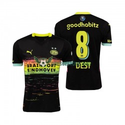 PSV Eindhoven Sergino Dest 8 Venkovní Dres 2024-2025 Krátký rukáv Muže Fotbalové Dresy