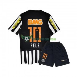 Santos PELE 10 -2012 Retro Venkovní Dres 2011 Krátký rukáv Děti Fotbalové Dresy