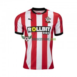 Southampton Domácí Dres 2024-2025 Krátký rukáv Muže Fotbalové Dresy