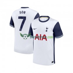Tottenham Hotspur Son Heung-Min 7 Domácí Dres 2024-2025 Krátký rukáv Muže Fotbalové Dresy