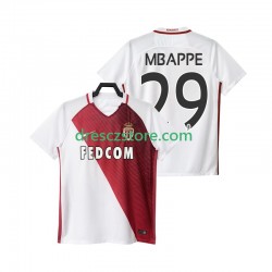 AS Monaco Mbappé 29 2016 2017 Domácí Dres Krátký rukáv Muže Fotbalové Dresy