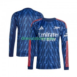 Arsenal Venkovní Dres 2025-2026 Dlouhý rukáv Muže Fotbalové Dresy