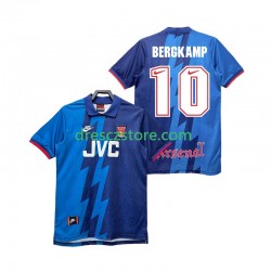 Arsenal BERGKAMP 10 1995 1996 Retro Venkovní Dres Krátký rukáv Muže Fotbalové Dresy