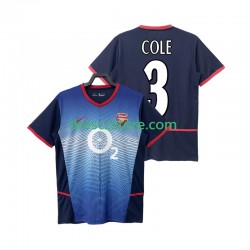 Arsenal COLE 3 Retro Venkovní Dres 2004 2002 Krátký rukáv Muže Fotbalové Dresy