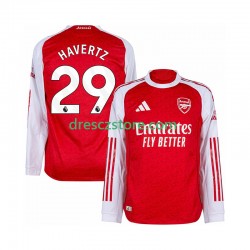 Arsenal Kai Havertz 29 Domácí Dres 2025-2026 Dlouhý rukáv Muže Fotbalové Dresy