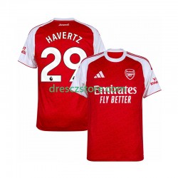 Arsenal Kai Havertz 29 Domácí Dres 2025-2026 Krátký rukáv Muže Fotbalové Dresy
