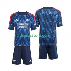 Arsenal Venkovní Dres 2025-2026 Krátký rukáv Děti Fotbalové Dresy
