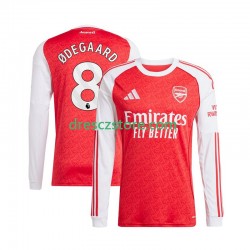 Arsenal Martin Odegaard 8 Domácí Dres 2025-2026 Dlouhý rukáv Muže Fotbalové Dresy