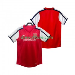 Arsenal 2001 Retro Domácí Dres 2002 Krátký rukáv Muže Fotbalové Dresy