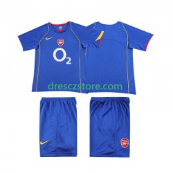 Arsenal 2005 Retro Venkovní Dres 2004 Krátký rukáv Děti Fotbalové Dresy