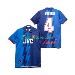 Arsenal VIEIRA 4 1995 1996 Retro Venkovní Dres Krátký rukáv Muže Fotbalové Dresy
