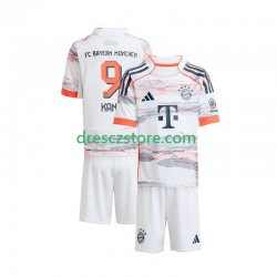 FC Bayern Mnichov Harry Kane 9 Venkovní Dres 2025-2026 Krátký rukáv Děti Fotbalové Dresy