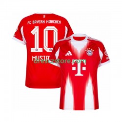 FC Bayern Mnichov Jamal Musiala 10 Domácí Dres 2025-2026 Krátký rukáv Muže Fotbalové Dresy