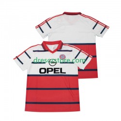 FC Bayern Mnichov Retro Venkovní Dres 1998 1999 Krátký rukáv Muže Fotbalové Dresy