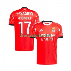 Benfica Kerem Akturkoglu 17 Domácí Dres 2025-2026 Krátký rukáv Muže Fotbalové Dresy