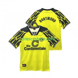 Borussia Dortmund 1995 Retro Domácí Dres 1994 Krátký rukáv Muže Fotbalové Dresy