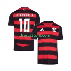 CR Flamengo Giorgian de Arrascaeta 10 Domácí Dres 2025-2026 Krátký rukáv Muže Fotbalové Dresy