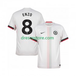 Chelsea Enzo Fernandez 8 Venkovní Dres 2025-2026 Krátký rukáv Muže Fotbalové Dresy