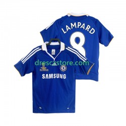 Chelsea LAMPARD 8 2007 Retro Domácí Dres 2008 Krátký rukáv Muže Fotbalové Dresy