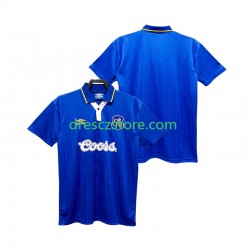 Chelsea 1995 1997 Retro Domácí Dres Krátký rukáv Muže Fotbalové Dresy