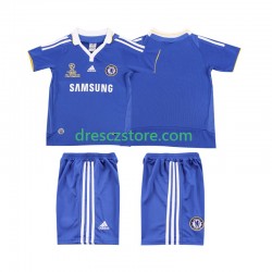 Chelsea 2007 Retro Domácí Dres 2008 Krátký rukáv Děti Fotbalové Dresy