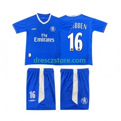 Chelsea Robben 16 2003 2005 Retro Domácí Dres Krátký rukáv Děti Fotbalové Dresy