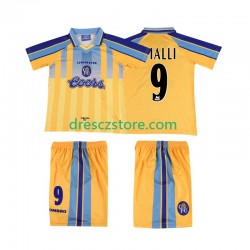 Chelsea VIALLI 9 1995 1997 Retro Venkovní Dres Krátký rukáv Děti Fotbalové Dresy