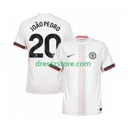 Chelsea joao pedro 20 Venkovní Dres 2025-2026 Krátký rukáv Muže Fotbalové Dresy