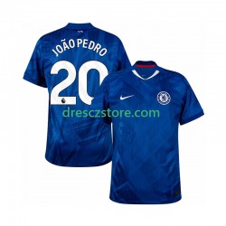 Chelsea joao pedro 20 Domácí Dres 2025-2026 Krátký rukáv Muže Fotbalové Dresy