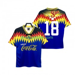 Club América 18 1995 Retro Venkovní Dres Krátký rukáv Muže Fotbalové Dresy