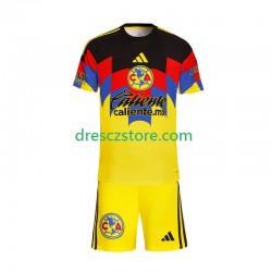 Club América Domácí Dres 2025-2026 Krátký rukáv Děti Fotbalové Dresy