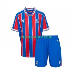 Crystal Palace Domácí Dres 2025-2026 Krátký rukáv Děti Fotbalové Dresy