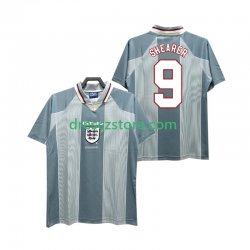 Anglie SHEARER 9 1996 Retro Venkovní Dres Krátký rukáv Muže Fotbalové Dresy