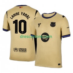 FC Barcelona Lamine Yamal 10 UCL Venkovní Dres 2025-2026 Krátký rukáv Muže Fotbalové Dresy