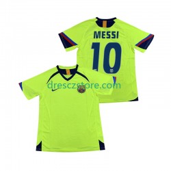 FC Barcelona Lionel Messi 10 2005 Retro Venkovní Dres 2006 Krátký rukáv Muže Fotbalové Dresy