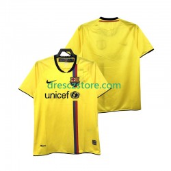 FC Barcelona 2009 Retro Venkovní Dres 2008 Krátký rukáv Muže Fotbalové Dresy