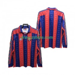 FC Barcelona 1996 1997 Retro Domácí Dres Dlouhý rukáv Muže Fotbalové Dresy