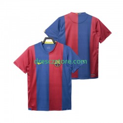 FC Barcelona 2007 Retro Domácí Dres 2006 Krátký rukáv Muže Fotbalové Dresy