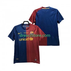 FC Barcelona Champions League 2009 Retro Domácí Dres 2008 Krátký rukáv Muže Fotbalové Dresy