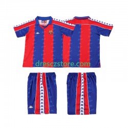 FC Barcelona 1992 1995 Retro Domácí Dres Krátký rukáv Děti Fotbalové Dresy