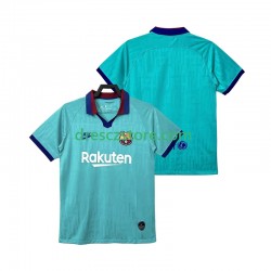 FC Barcelona 2019 2020 Retro Alternativní Dres Krátký rukáv Muže Fotbalové Dresy