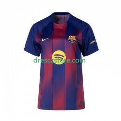 FC Barcelona Domácí Dres 2025-2026 Krátký rukáv Ženy Fotbalové Dresy