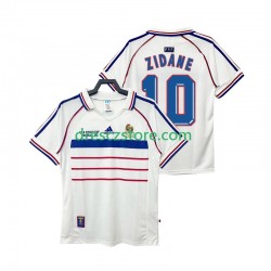 Francie ZIDANE 10 Retro Venkovní Dres 1998 Krátký rukáv Muže Fotbalové Dresy