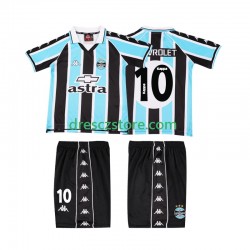 Gremio Chevrolet 10 2000 Retro Domácí Dres Krátký rukáv Děti Fotbalové Dresy