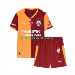 Galatasaray Domácí Dres 2025-2026 Krátký rukáv Děti Fotbalové Dresy