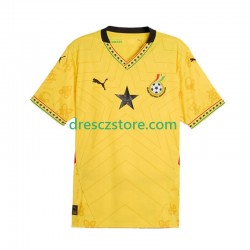 Ghana Venkovní Dres 2025 Krátký rukáv Muže Fotbalové Dresy