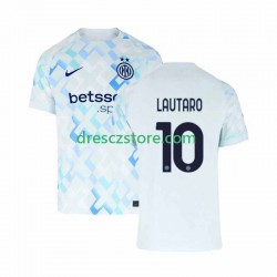 Inter Milán Lautaro Martinez 10 Venkovní Dres 2025-2026 Krátký rukáv Muže Fotbalové Dresy