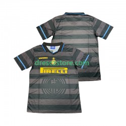 Inter Milán 1997 Retro Alternativní Dres 1998 Krátký rukáv Muže Fotbalové Dresy